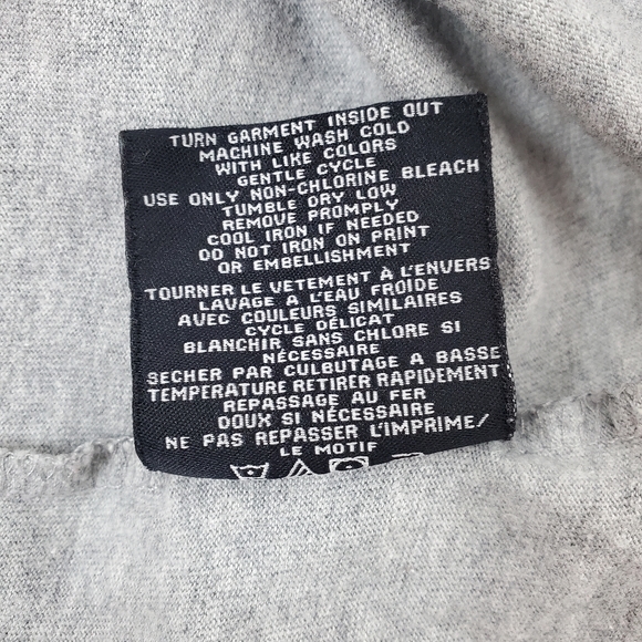 US RUGBY Co Slim Fit Gray T Shirt Top 3XL Mens Patch Embroidered 1907 - Picture 15 of 15